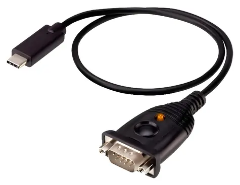 Aten UC232C / Redukce USB-C na RS-232 / 45 cm / černá