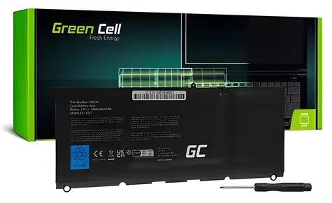 Green Cell PW23Y / Baterie pro notebook / Dell XPS 13 9360 / Li-Polymer / 5400mAh / černá