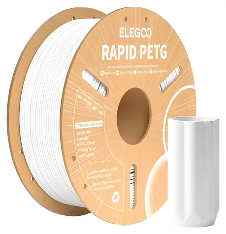 ELEGOO Rapid PETG bílá / Tisková struna / 1 kg / až 600 mm/s