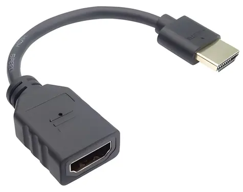 PremiumCord Flexi / Adaptér HDMI / Male - Female / ohebné zapojení