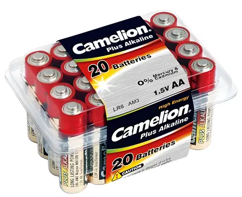Camelion Plus AA / Baterie / Alkalická / 1,5V / 20ks