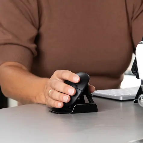 R-Go Twister / Ergonomická bezdrátová myš / obouruční / 2400 DPI / Bluetooth 5.0 / 3 tlačítka