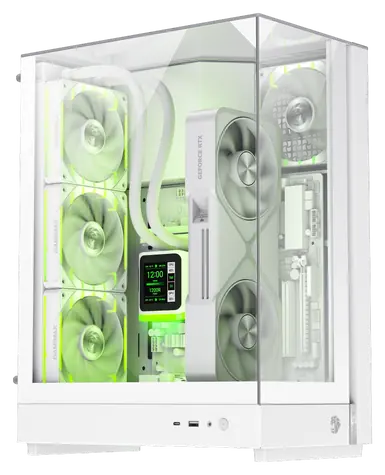 Gamemax T20 bílá / Case / mATX