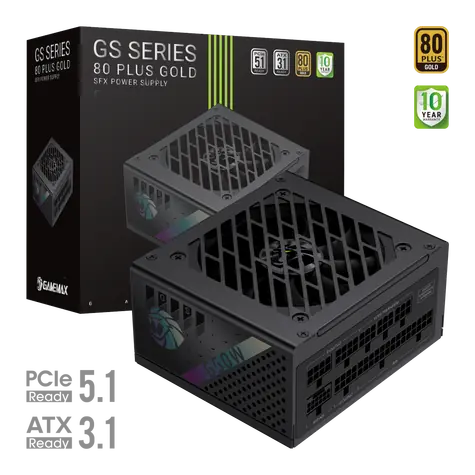 Gamemax GS 650G / Zdroj / SFX / 650W / Plně modulární
