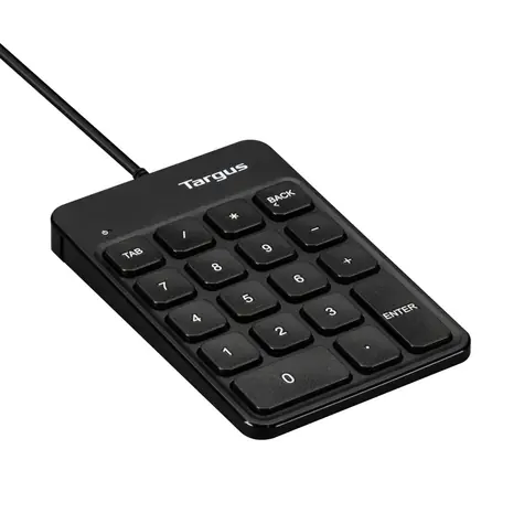 Targus USB Keypad černá / Numerická klávesnice / USB / 18 kláves / Mac kompatibilní