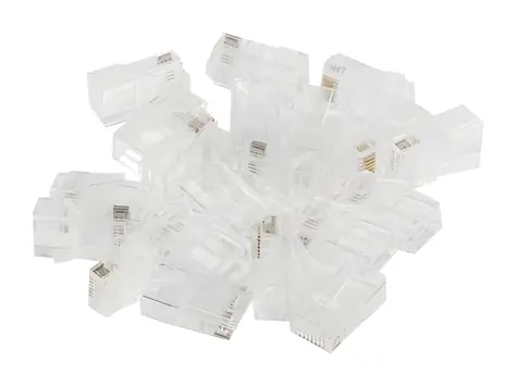 Lanberg RJ45 CAT6 / Konektor / 100 ks / UTP / 8P8C / průchozí