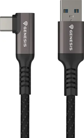Genesis NVC-2220 černá / Kabel USB-A - USB-C / 3 m / rychlé nabíjení