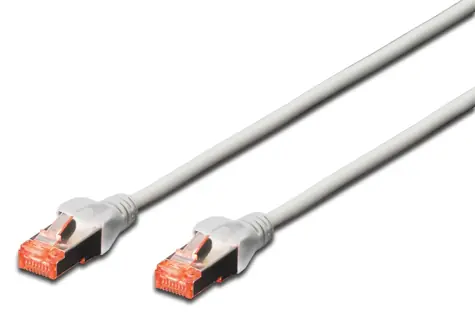 Digitus CAT 6 S-FTP šedá 10 m / Patch kabel / AWG 27/7 / LSZH / Měď