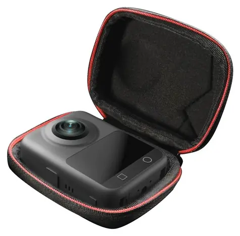 Telesin S6-PRC-22-TDJ černá / Ochranné pouzdro / DJI Osmo 360 / PU