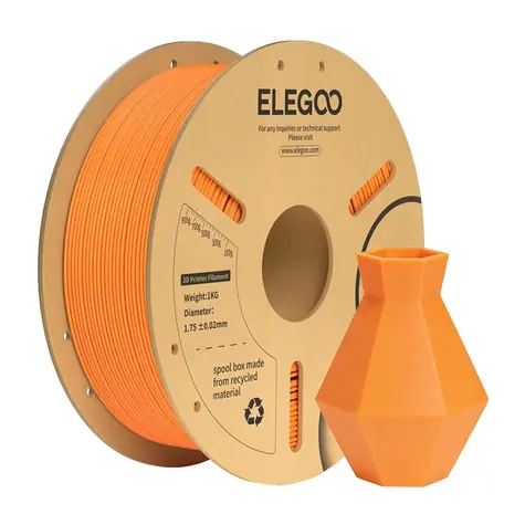 ELEGOO PLA+ oranžová / Tisková struna / 1,75 mm / 1 kg