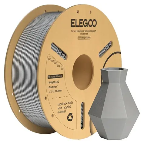 ELEGOO PLA+ 1.75 mm hvězdně šedá / Tisková struna / 1 kg