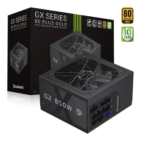Gamemax GX 850GF / Zdroj / ATX / 850W / 80 Plus Gold / plně modulární