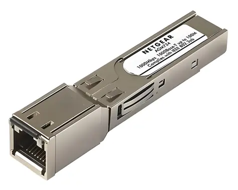 Netgear GBIC modul 1000BASE-T / SFP transceiver / RJ-45 / do 1000 Mbit/s
