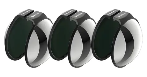 Freewell FW-OS360-PRO / Sada ND filtrů / ND16 + ND32 + ND64 / pro DJI Osmo 360 / 3 ks
