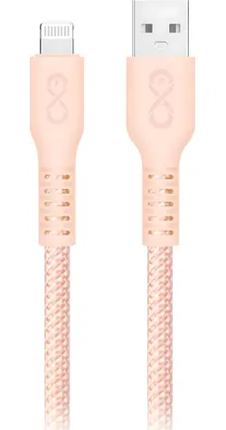Orno CABEXCIMMOUALI2.0MIX růžová / Kabel / USB-A (M) - Lightning (M) / 2 m