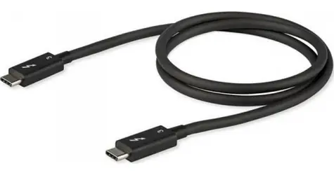 StarTech kabel USB-C černá / 2x USB-C / M-M / Thunderbolt 3 / 0,8 m