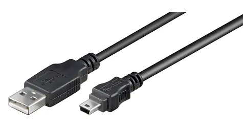 Goobay 50767 / USB kabel / USB 2.0 Hi-Speed / 1,8 m / černá
