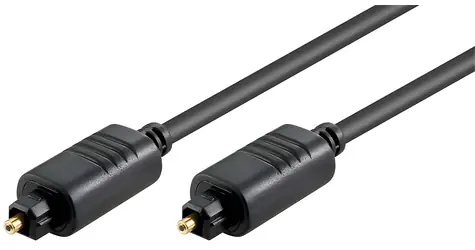 Goobay 51223 černá / Optický audio kabel / Toslink / 5 m
