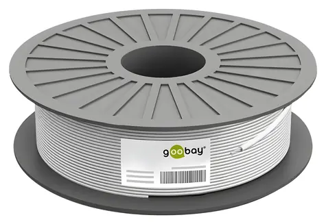 Goobay CAT6 černá / Síťový kabel / U/UTP / Cat 6 / 100 m