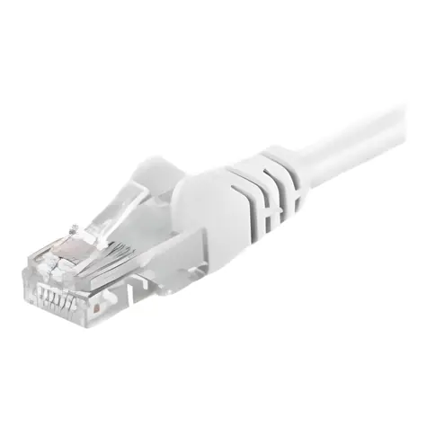 Goobay 68636 bílá / Patch kabel / CAT 6 / U/UTP / 3 m