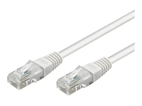 Goobay 68638 bílá / Patch kabel / CAT 6 / U/UTP / 7,5 m