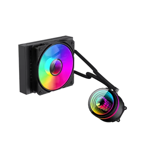 GameMax Iceburg 120 černá / Vodní chladič CPU / 120 mm