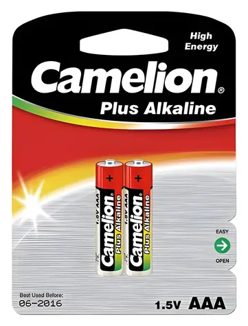 Camelion Plus Alkaline AAA (LR03) / Baterie / 2 ks