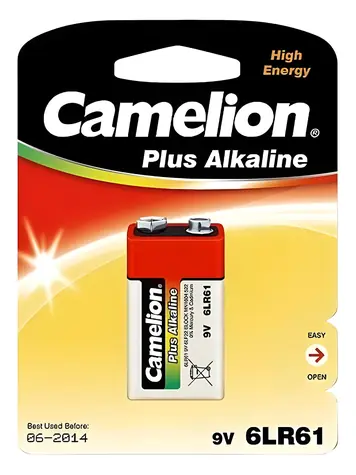 Camelion Plus 9V (6LF22) / Alkalická baterie / 1 ks