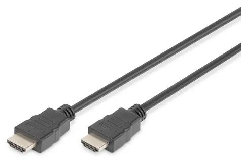 Digitus HDMI typ A pozlacené kontakty / HDMI kabel / M/M / 3 m / High Speed Ethernet