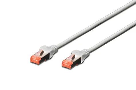 Digitus CAT 6 šedá / Patch kabel / S/FTP / AWG 27/7 / 0,5 m