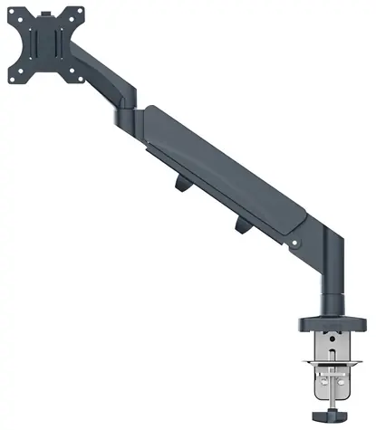 Leitz Ergo rameno na monitor šedé / Rameno na monitor / VESA 75x100 / nosnost 9 kg / 17-32 palců