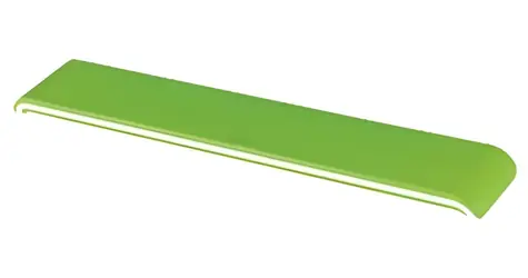 Leitz WOW zelená / Opěrka zápěstí ke klávesnici / 71 × 437 mm / 790 g
