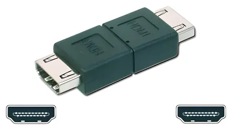 Digitus HDMI A černá / Spojka / Samice/samice / HDMI