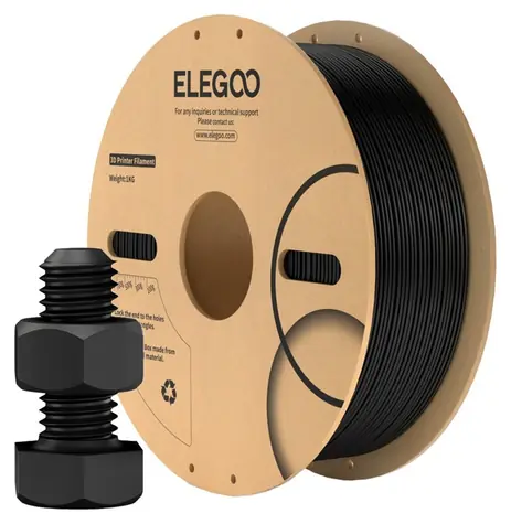 ELEGOO ABS černá / struna pro 3D tiskárnu / ABS / 1kg