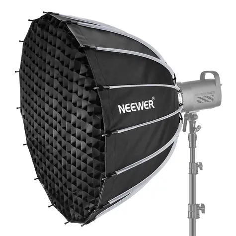 Neewer Softbox 85 cm / Parabolický / Bowens mount / 2x difuzor / voštinová mřížka