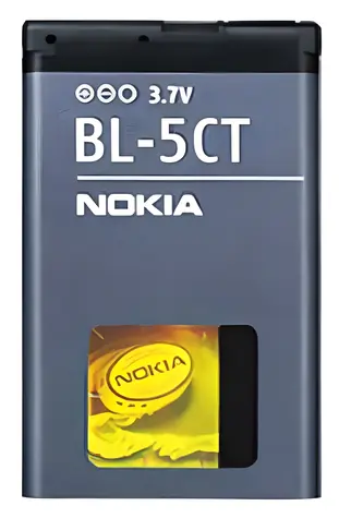 Nokia BL-5CT / Baterie / Li-Ion 1050 mAh / pro Nokia 3720c, 5220, 6303c, 6730 / originální, bulk