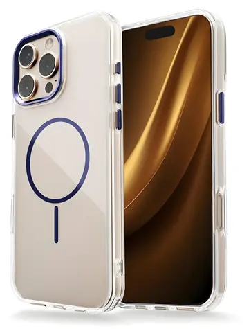 CPA Clear Thin Mag modrá / Kryt / Apple iPhone 17 / MagSafe