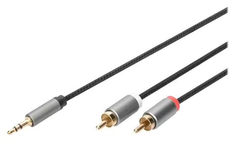 Digitus Audio adaptér Stereo 3,5 mm Jack - RCA / Redukce