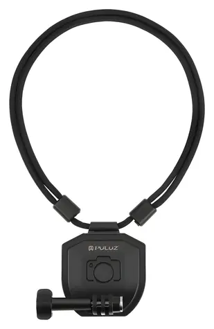 Puluz PU739B / Magnetický držák na krk / pro sportovní kamery GoPro, DJI, Insta360