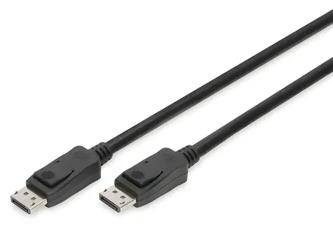 Digitus DisplayPort 3 m / Kabel / DP/M - DP/M / se zámkem / UHD 8K / verze 1.3/1.4