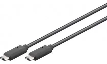 Goobay 66509 USB-C černá / Kabel / USB-C - USB-C / 3 m / Gen 1