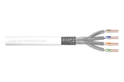 Digitus CAT 7 S-FTP 305 m / Instalační kabel / AWG 26/1 / 600 MHz / Dca / LSZH-3 / krabice