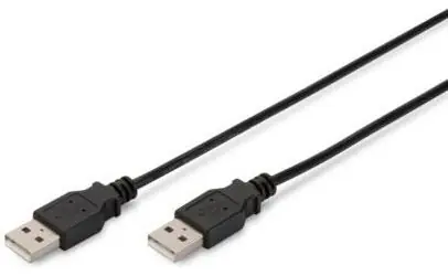 Digitus AK-300101-010-S černá / USB kabel / USB-A / 1 m