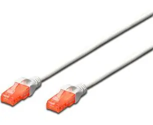 Digitus DK-1617-010/WH bílá / Patch kabel / CAT 6 / U-UTP / 1m