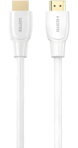 Unitek C11099AWH03-1.5M bílá / Kabel HDMI / HDMI 2.1 / 8K / 48 Gbit/s / 1,5 m