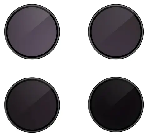 OBSBOT Tail 2 / Sada ND filtrů / ND8 + ND16 + ND32 + ND64 / Vyvažovací kroužek