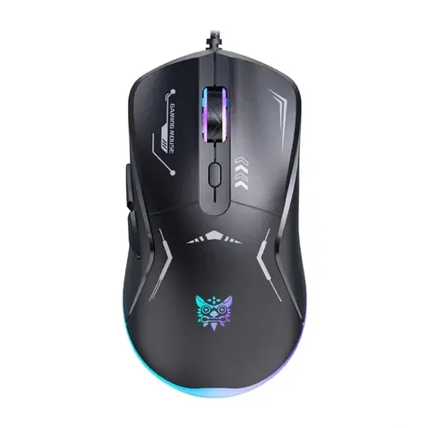 Onikuma CW917 černá / Herní myš / drátová / RGB / 3600 DPI / 6 tlačítek