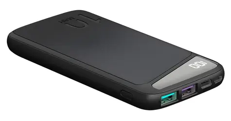 Goobay 53936 černá / Powerbanka / 10 000 mAh / USB-C PD / Quick Charge 3.0