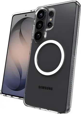 ZAGG Crystal Palace Snap Samsung Galaxy S26 Ultra průhledná / Zadní kryt / MagSafe / Grafen / Ochrana pádu 4 m