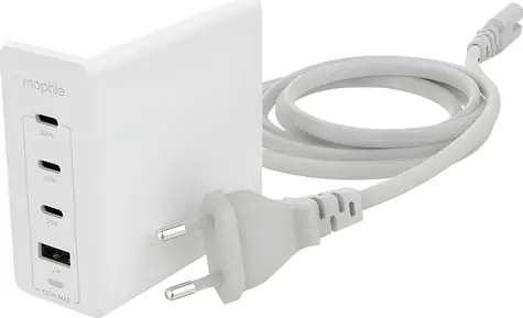ZAGG Mophie Speedport 120 bílá / Nabíječka / GaN / 120W / 3x USB-C + USB-A